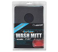 Nanoskin AUTOSCRUB Fine Grade Wash Mitt,Weft Knitted Microfiber [AS-016] Blue, 6" x 8.7"