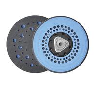 Nanoskin Black Speed 5" Backing Plate for 15mm & 21mm Long-Throw Random Orbital Polisher for Replacement - Flexible Urethane, Heat Management, Premium Hook & Loop - Extends Machine & Buffing Pad Life