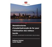 Nanostructures d'oxyde/hydroxyde de fer pour l'élimination des métaux lourds: Synthèse, caractérisation et optimisation des processus