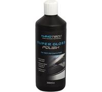 NanotechSST | Super Gloss Varnish 500ml Black | | High Gloss Marine Finish Varnish | Varnish for Gel Polishes for Boats | For Dark Color Gel Polish or Varnish