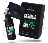 Nanotekas Premium Ceramic Leather Coating - Professional Leather Shield & Protector for Car Seats, Tesla Vegan Leather, Interior, Furniture, Shoes - Nano Technology Long-Lasting Leather Care