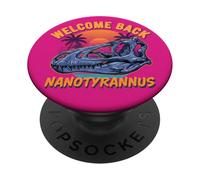 Nanotyrannus Dinosaur Skeleton Cool Science PopSockets Adhesive PopGrip