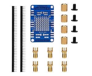 Nanovna Testboard Kit Compatible with DIP Quickly Assemble a Simple RF Circuit and Evaluate Performance on The NanoVNA