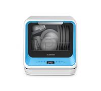 Nanowash 42cm 6 Programms Tabletop Dishwasher Blue