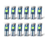 Nanpoku T5 LED Bulbs 74 73 37 2721 LED Bulb Canbus Error Free for Auto Car Dashboard Dash Instrument Panel Gauge Cluster Indicator Lights Lamp(Ice Blue)