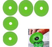 nansh 5PCS Glass Cutting Disc, 2022 New Angle Grinder Cut Off Wheel, Super Thin Diamond Tile Blade, Clear