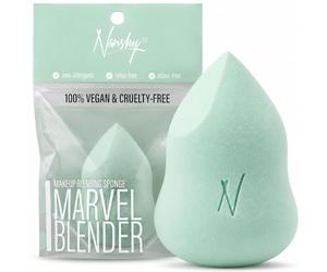Nanshy 4 in 1 Marvel Makeup Sponge - Latex-Free Vegan Beauty Blender for Flawless Foundation, Large Mint Green Make Up Blending Sponge with 4 Blending Surfaces