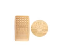 Nanshy Makeup Brush Cleaning Tool (Silicone Cleansing Duo Kit: Glove Palette Mat Scrubber Pads)