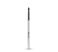 Nanshy Pencil Eye Makeup Brush with Pointed-Tip Vegan Synthetic Bristles White Wooden Handle