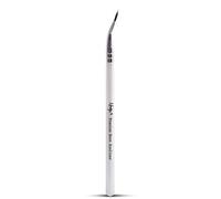 Nanshy Precise Bent Eyeliner Brush Thin Tip Angled Eyeliner Brush with Small Fine Point Tip for Dry or Gel Eyeliner Application - Angle Eye Makeup Brush Tool - Vegan & Cruelty-Free - White