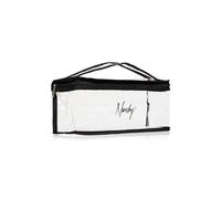 Nanshy Clear Travel Makeup Bag - See Through Travel Toiletry Bag - Clear Travel Toiletries Bag - Clear Makeup Bags (Transparent, Unisex for Men & Women)
