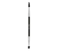 Nanshy Spoolie Eyebrows & Eyelashes Eye Makeup Brush Double Ended Black Handle