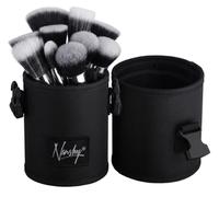Nanshy Stand Up Makeup Brush Holder Case - Travel Waterproof Organiser