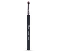 Nanshy Tapered Crease Eye Makeup Brush Vegan Synthetic Bristles Black Wooden Handle