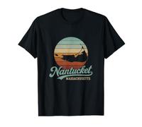 Nantucket Massachusetts MA Souvenir Reminder Girl Women Value Graphic T-Shirt