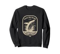 Nantucket Whale Watching Est 1974 Fan Nautical Adventure Sweatshirt