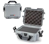 NANUK 905 - Lightweight, Waterproof case Made from NK-7 Resin with Customisable Foam Insert (31.75 x 25.65 x 15.24 cm) (Silver)