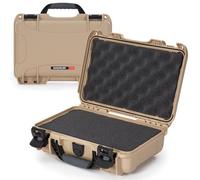 NANUK 909 - Waterproof Protective case Made from NK-7 Resin with Customisable Foam Insert (32 x 22.9 x 11.2 cm) - Tan