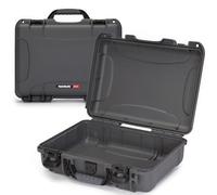 NANUK 910 Waterproof Hard Case - 14.3” x 11.1” x 4.7”, Protective Case for Camera, Electronics & Gear - Impact-Resistant, Dustproof, Airline Carry-On Approved - Made in Canada, Graphite