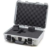 NANUK 910 Waterproof Hard Case with Foam Insert - Silver