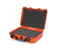 NANUK 910 - Waterproof Protective case Made from NK-7 Resin with Customisable Foam Insert (36.3 x 28.2 x 11.9 cm) (Orange)