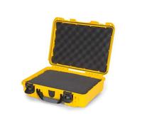 NANUK 910 - Waterproof Protective case Made from NK-7 Resin with Customisable Foam Insert (36.3 x 28.2 x 11.9 cm) (Yellow)