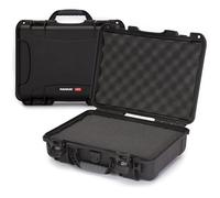 NANUK 910 - Waterproof Protective case Made of NK-7 Resin with Customisable Foam Insert (36.3 x 28.2 x 11.9 cm) - Black
