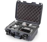 NANUK 915 DJI™ Mini 4 Pro - Waterproof Hard Case with Drone Foam Insert, Crushproof, Portable Travel Case, Made in Canada - Graphite (15.8" x 12.1" x 6.8")