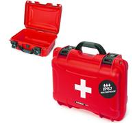Nanuk 915 Waterproof First Aid Prepper Survival Gear Dust and Impact Resistant Case - Empty - Red, 915-FSA9