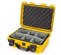 Nanuk 915 Waterproof Hard Case with Padded Dividers - Yellow