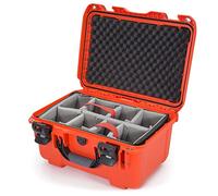 NANUK 918 Waterproof Hard Carrying Case with Padded Dividers - Polypropylene - Orange