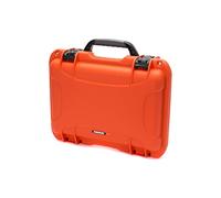 NANUK 923 Waterproof Hard Case Empty with Incorporated TSA Approved Travel Lock Latches - Orange