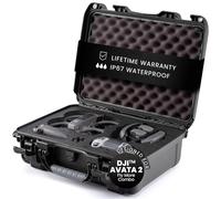 NANUK 925 DJI™ Avata 2 Fly More Combo - Waterproof Hard Case with Drone Foam Insert, Crushproof, Portable Travel Case, Made in North America - Black (18.7" x 14.8" x 7")