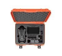 925 DJI Mavic 4 Pro Creator Combo - Waterproof Hard Case with Drone Foam Insert, Crushproof, Portable Travel Case, Made in Canada (18.7” x 14.8” x 7”) - Orange