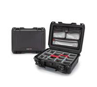 Nanuk 925 Waterproof Carry-on Hard Case with Lid Organizer and Padded Divider - Black