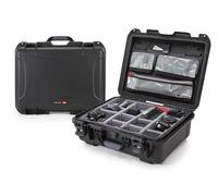 Nanuk 930 Pro Photo Kit Camera Case with Transparent, Zippered and Anti-Tear Compartments and Soft Grip Handle (26.5 Liters, Black)
