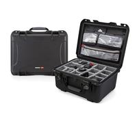 Nanuk 933 Waterproof Hard Case with Lid Organizer and Padded Divider - Black (933-6001)