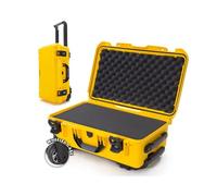 NANUK 935 - Lightweight, Waterproof NK-7 Resin Protective case with Wheels and Customisable Foam Insert (56 cm x 36 cm x 23 cm) Cabin Baggage Approved - Yellow