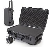 NANUK 935 - Lightweight, Waterproof NK-7 Resin Protective case with Wheels and Customisable Foam Insert (56 cm x 36 cm x 23 cm) Cabin Baggage Approved (Graphite)