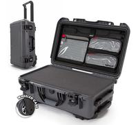 NANUK 935 - Lightweight, Waterproof Protective case Made from NK-7 Resin with Customisable Foam Insert and lid Organiser (25.1 cm x 40.9 cm x 25.7 cm) - Graphite