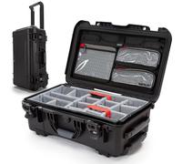 NANUK 935 Pro Photo Kit - Waterproof Hard Case for Camera, with Padded Dividers and Wheels, 56 x 36 x 23 cm - Dustproof and Shockproof, Cabin Luggage (Black)