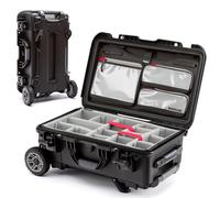 NANUK 935 Pro Photo Kit with Heavy Duty Wheels - Waterproof Travel Camera Hard Case with Padded Dividers and Lid Organizer, 22” x 14” x 9” - Dustproof and Impact Resistant, Carry-On Approved - Black