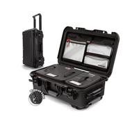 NANUK 935 Pro Photo with N-Cubik Waterproof Hard Case for Travel Camera with N-Cubik 13S & 13M Insert and Wheels, 22x14x9 inches, Dustproof and Shockproof