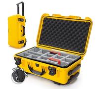 NANUK 935 - Rugged, Waterproof Camera case with Padded dividers (25.1 cm x 40.9 cm x 25.7 cm) - Yellow