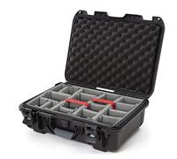 Nanuk 935 Waterproof Carry-On Hard Case with Wheels and Padded Divider (Black)