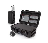 Nanuk 935 Waterproof Carry-On Hard Case with Wheels, Cubed Foam and Lid Organizer - Black