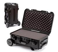 NANUK 935 Waterproof Hard Case with Cubed Foam & Heavy-Duty Wheels, 22” x 14” x 9” - Dustproof, Impact-Resistant & Airline Carry-On Approved - Black