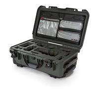 Nanuk 935 Waterproof Hard Shell Case with Foam Insert Suitable for Sony A7 - With Wheels - Olive
