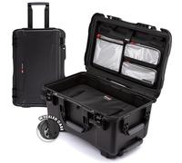 NANUK 938 Pro Foto mit N-Cubik - Waterproof Travel Camera Hard Case with 17L N-Cubik Insert and Wheels, 60.5 x 39.4 x 33.5 cm, Dustproof and Impact Resistant, Ideal for Heavy Loads - Black