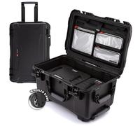 NANUK 938 Pro Photo with N-Cubik - Waterproof Travel Camera Hard Case with 17S & 17M N-Cubik Insert and Wheels, 23.8” x 15.5” x 13.2”, Dustproof and Impact-Resistant, Ideal for Heavy Loads - Black